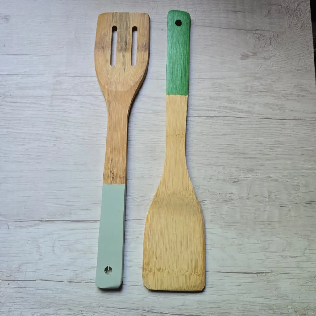 Set Espátula + Espátula Ranurada x 30 cm