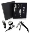 Set Kit De Vino 4 Piezas Regalo Empresarial En Caja