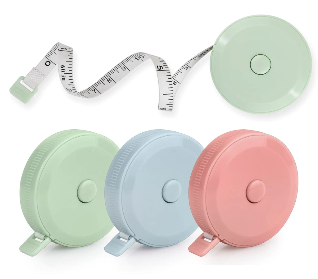 Cinta Métrica 1.5mt Retráctil Portátil Costura Medidas Corporales